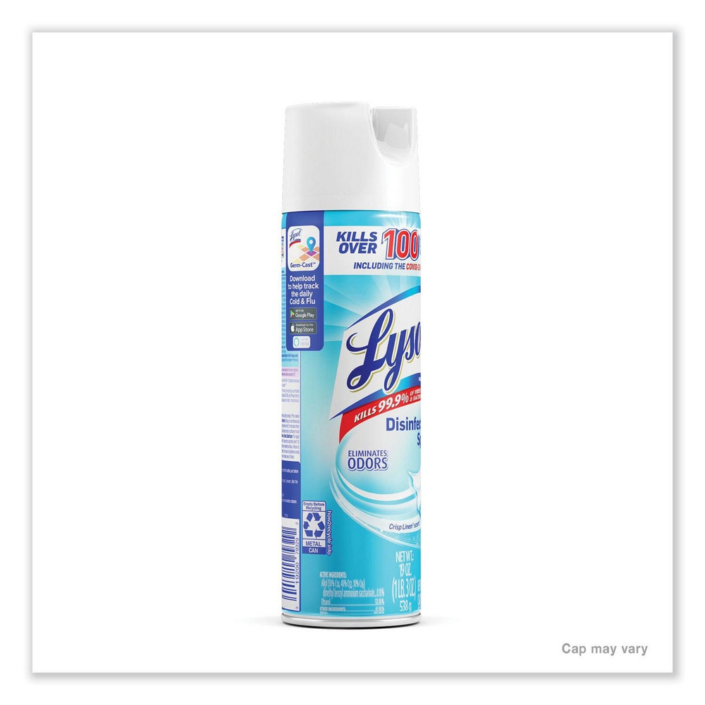 Lysol Limpiador Multiusos en Aerosol 19 oz: Desinfectante con Aroma a Lino Fresco - Modelo 91482836