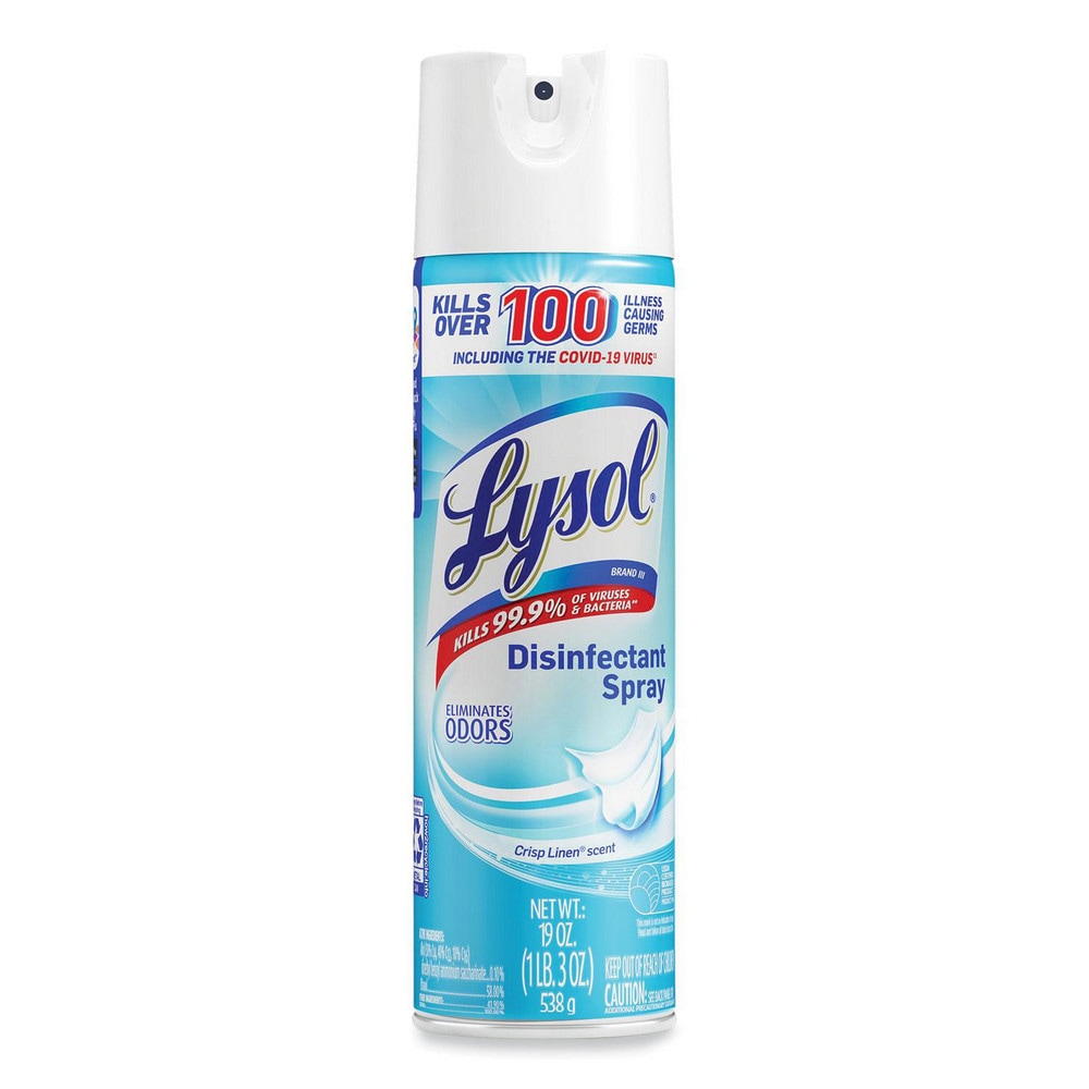 Lysol Limpiador Multiusos en Aerosol 19 oz: Desinfectante con Aroma a Lino Fresco - Modelo 91482836