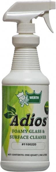 Werth Sanitary Supply Caso de (12) Botellas de 1 Cuarto Limpiador de Vidrio Aroma Coco - 49227317