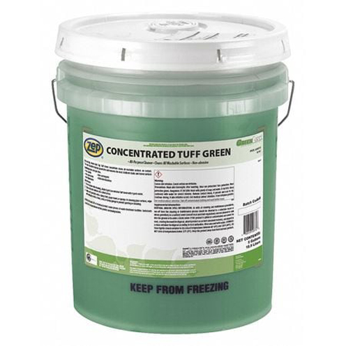 Detergente Concentrado Zep Tuff Green 5 Galones - Limpiador Industrial Verde