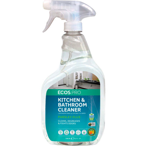 Limpiador Multiusos ECOS Pro Parsley Plus® para Cocina y Baño, 32 oz, Paquete con 6 - PL9746/6