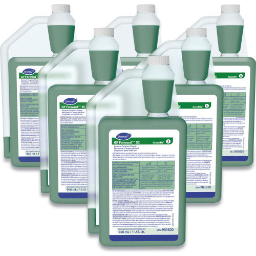 Limpiador Multiusos Diversey™ GP Forward, Aroma Cítrico Suave, Botella 32 oz, Paquete con 6 - WBB3178442