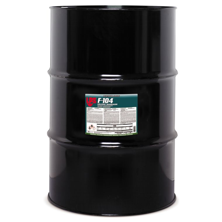LPS 04955 F-104 Desengrasante Solvente, Tambor 55 galones - ITW-04955 | Limpieza Industrial Profesional