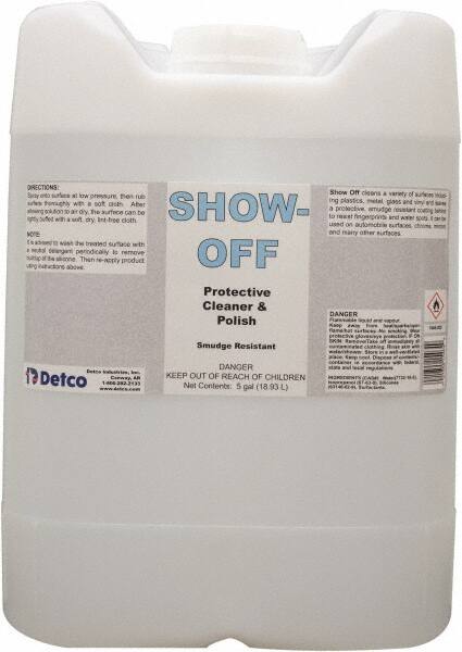 Detco Show Off, Cubo de 5 Galones, Limpiador y Pulidor para Vidrios - Modelo 33687369