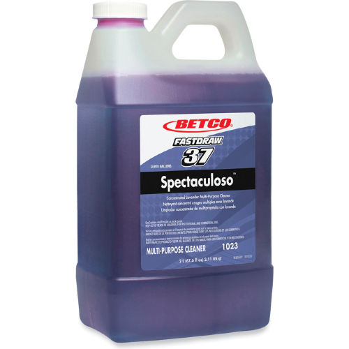 Betco Spectaculoso™ Limpiador Multiusos con Aroma a Lavanda, Botella 67.6 oz (2 L), Paquete con 4 - WBB3177422