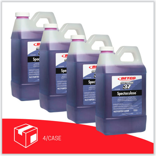Betco Spectaculoso™ Limpiador Multiusos con Aroma a Lavanda, Botella 67.6 oz (2 L), Paquete con 4 - WBB3177422