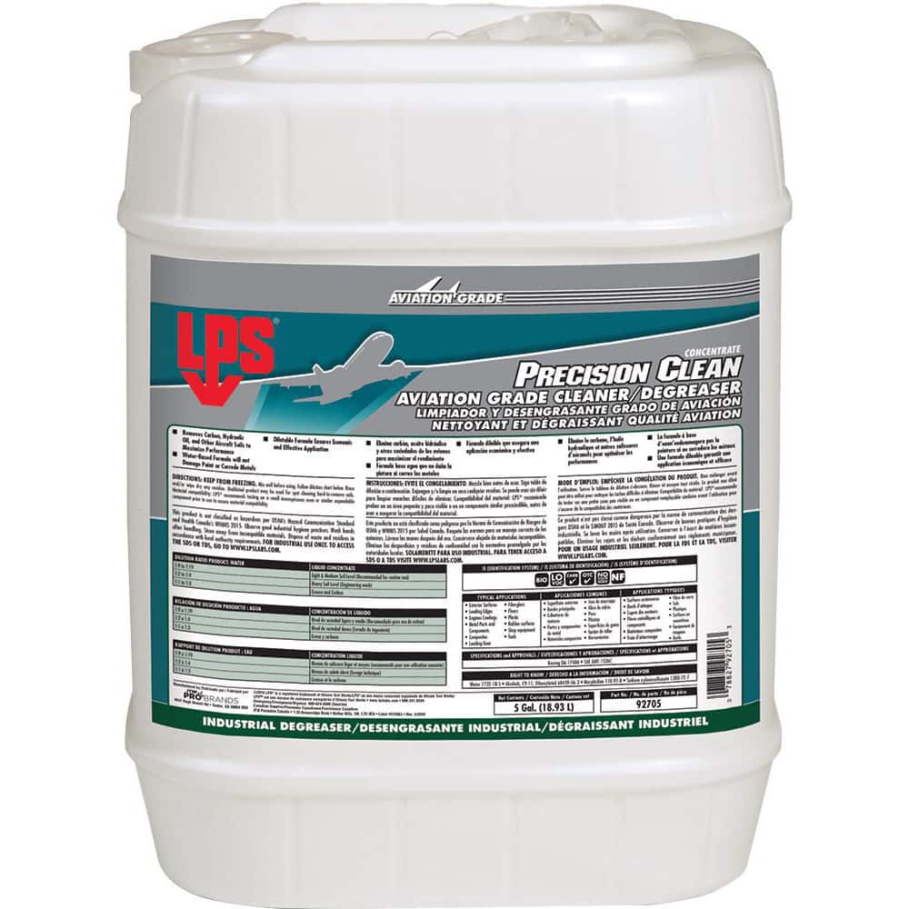 LPS Limpiador Multiusos y Desengrasante Industrial 5 Galones con Desinfectante - 1748821