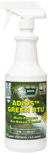 Limpiador Multiusos Werth Sanitary Supply 32 oz con Aroma Cítrico - Botella con Spray