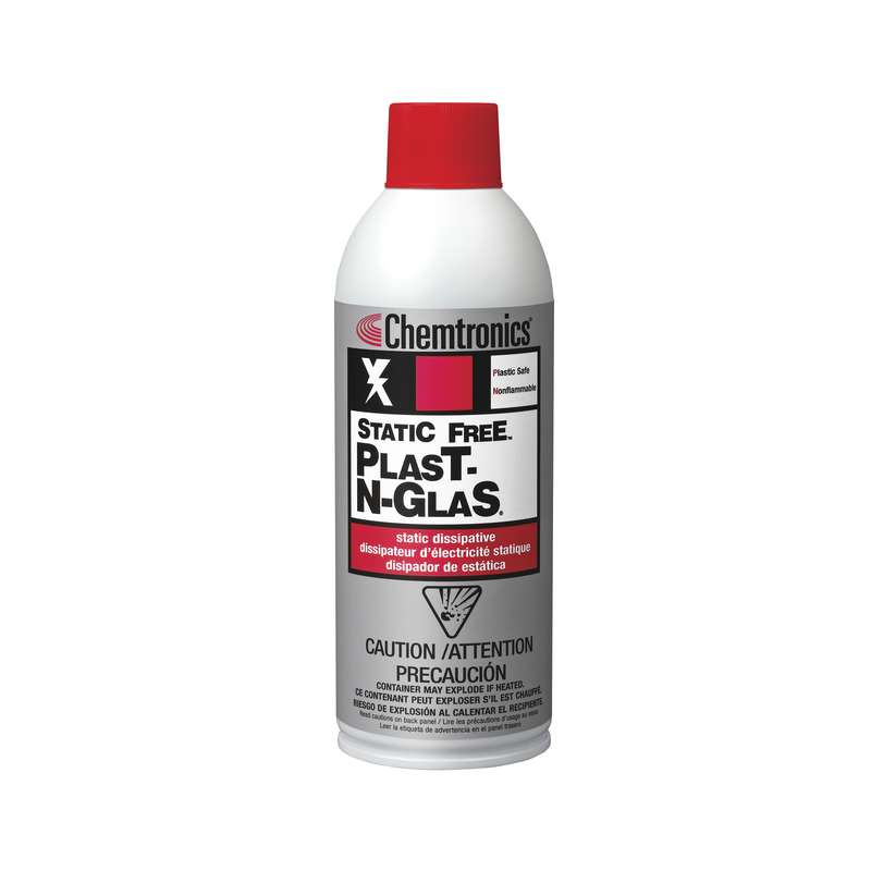 Limpiador Espumoso Antiestático Chemtronics para Superficies Transparentes, Aerosol 14 oz - ES1668-9700