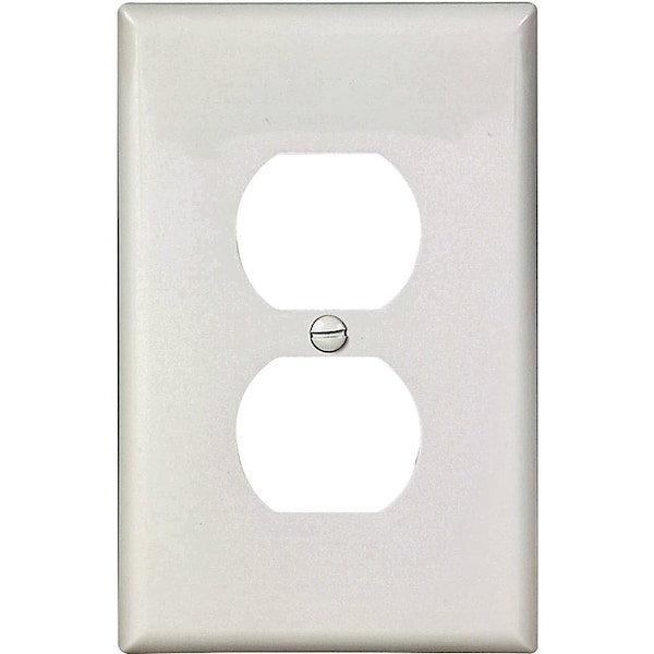 Eaton Wiring Devices WALL PLATE 1GNG DPLX RECPT WHT - PJ8W