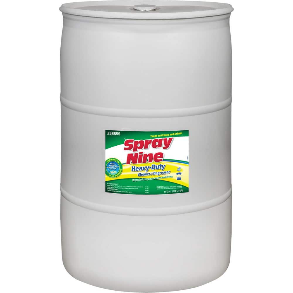 Spray Nine Limpiador Multiusos: Tambor 55 gal, Desinfectante - Modelo 17479957