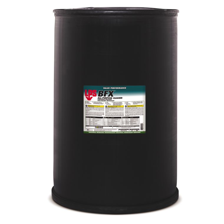 LPS 05555 BFX Limpiador Multiusos Industrial, Tambor 55 galones - ITW-05555 | Elimina Grasa y Aceite
