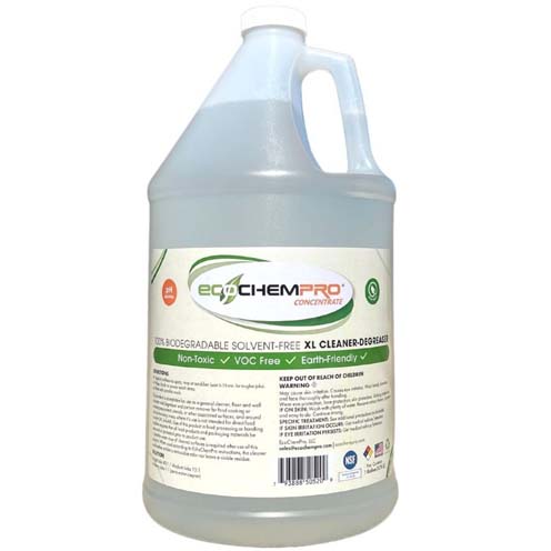 Limpiador Desengrasante Verde EcoChemPro XL 1 Galón - No Tóxico y pH Neutro