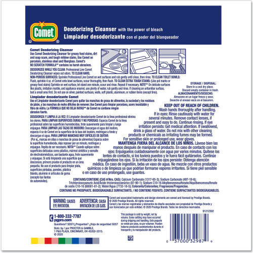Comet Comet® Limpiador en Polvo Desodorizante con Clorinol, Lata 21 oz, 24 Latas - 32987 - WBB567257