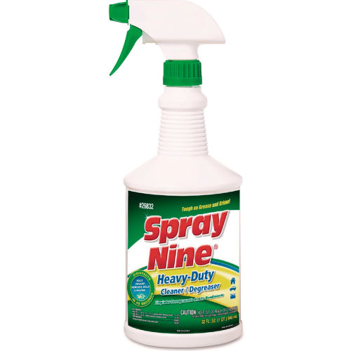 Spray Nine® Limpiador Multiusos y Desinfectante, Botella 32 oz, Paquete con 12 Botellas - 26832