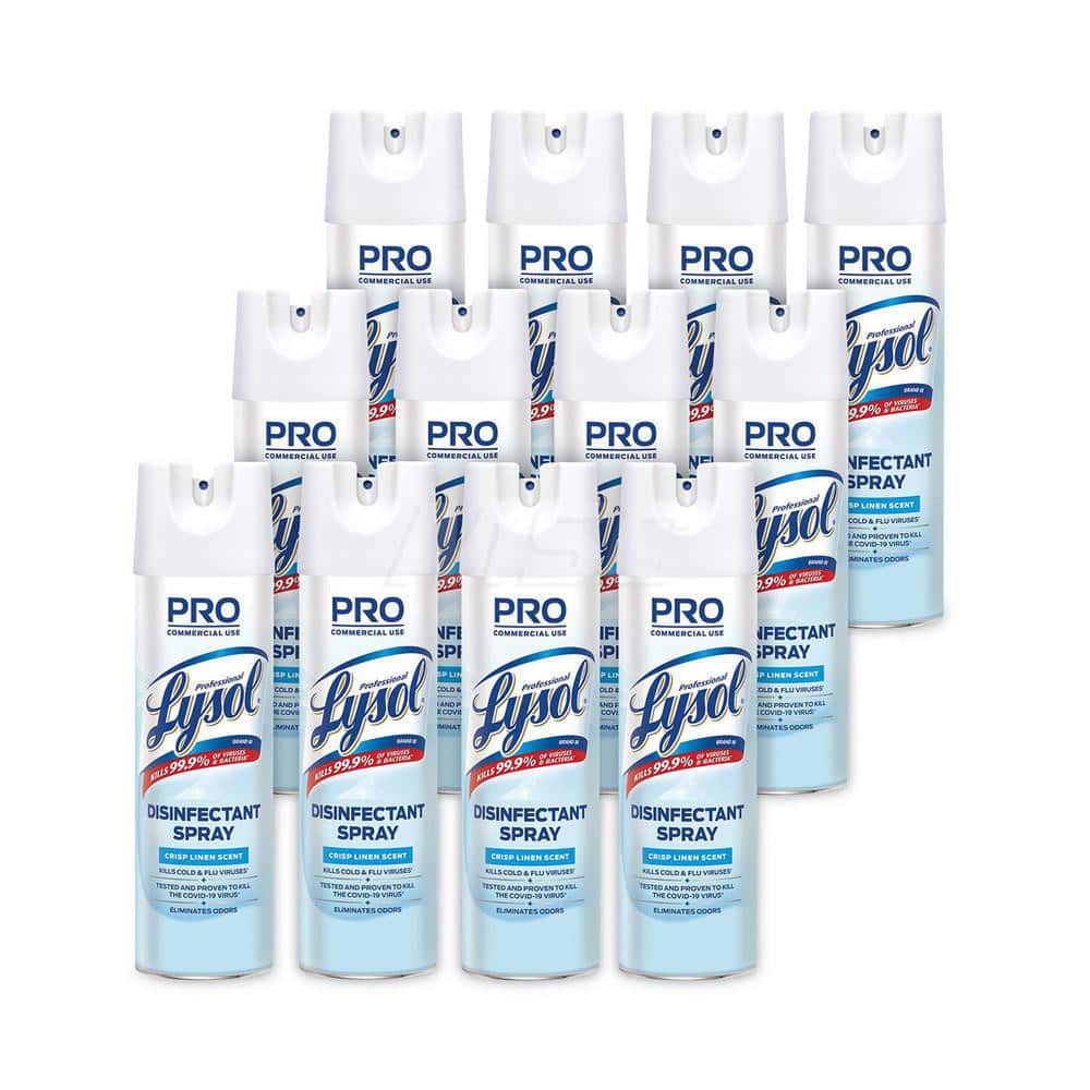 Lysol Limpiador Multiusos en Aerosol 19 oz: Desinfectante con Aroma a Lino Fresco - Modelo 15882590