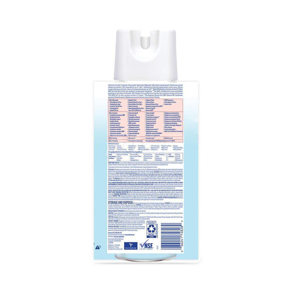Lysol Limpiador Multiusos en Aerosol 19 oz: Desinfectante con Aroma a Lino Fresco - Modelo 15882590