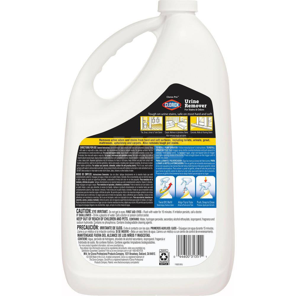 Limpiador Multiusos Clorox Desinfectante: Botella 128 oz (3.78 L) - Aroma Floral Frutal - Modelo 14901854