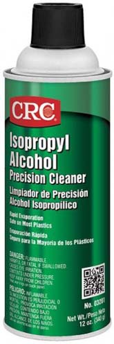 Limpiador de Alcohol Isopropílico CRC Industries 12 oz - Alta Pureza para Electrónica e Industria