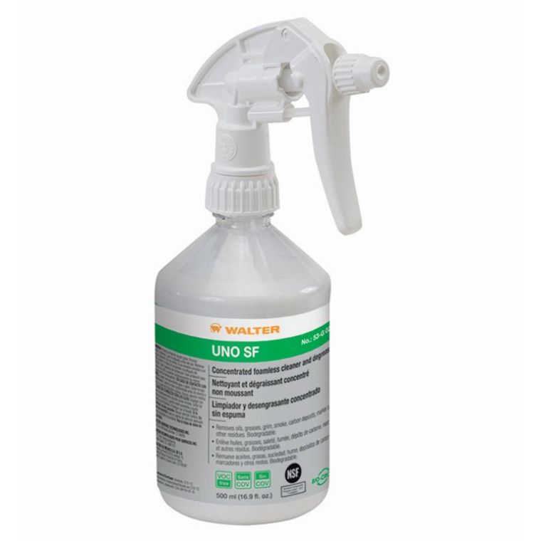 Limpiador Desengrasante Walter UNO SF Alta Resistencia - Spray 500 ml - WAL-53G023 | Walter Surface Technologies