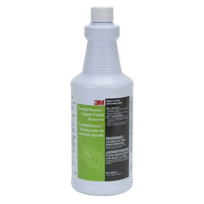 Removedor de Acabado Líquido 3M™ TroubleShooter™, 1 Cuarto (946 ml), Espuma Acción Profunda - 7010303542-31180