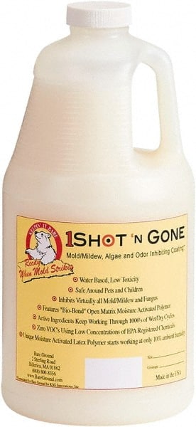 Recubrimiento Resistente a Moho y Olores Bare Ground Solutions - 64 oz, Botella, Desinfectante - Modelo 62795265