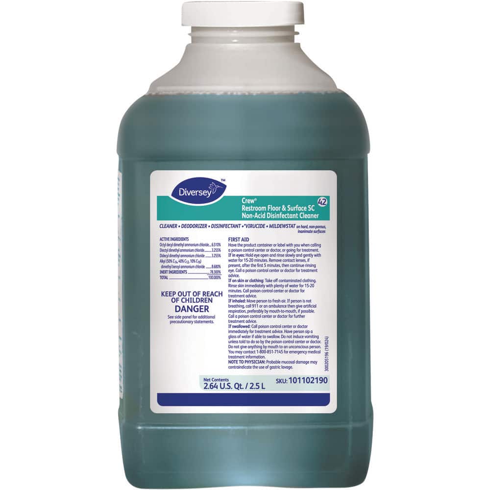 Limpiador y Desinfectante para Pisos y Superficies de Baño Diversey 2.5 L - 3008018