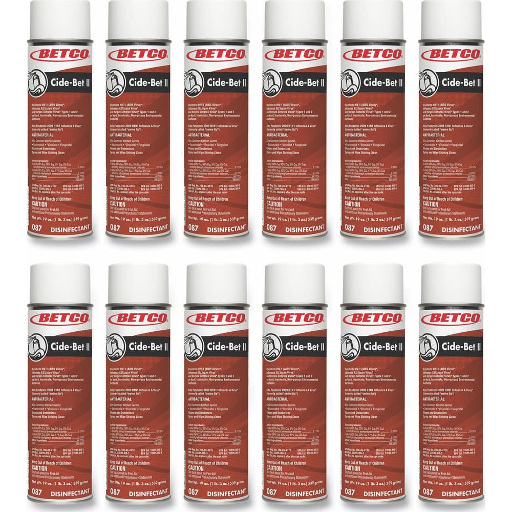Betco Limpiador y Desinfectante en Aerosol 19 oz - Aroma Floral - Modelo 72529183