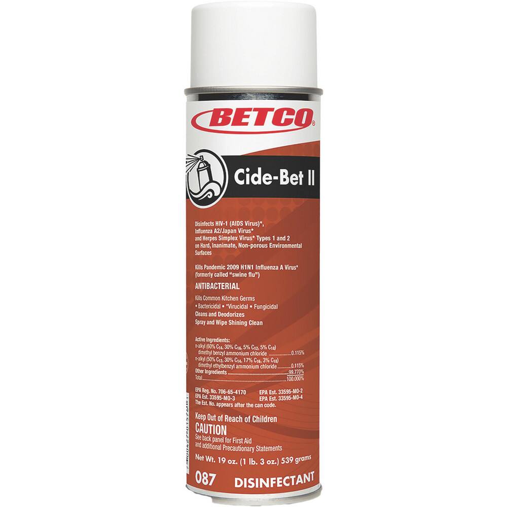 Betco Limpiador y Desinfectante en Aerosol 19 oz - Aroma Floral - Modelo 72529183