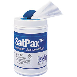Berkshire Corporation Paños SATPAX® 9/91 para Limpieza de Superficies en Salas Limpias, 6 x 9 Pulgadas, Mezcla de Poliéster y Celulosa, Blanco, 100 Piezas - Modelo 0620723