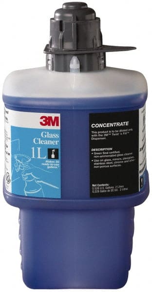 AbilityOne Paquete de 6 Botellas de 1L Limpiador para Vidrios - Modelo 89475115