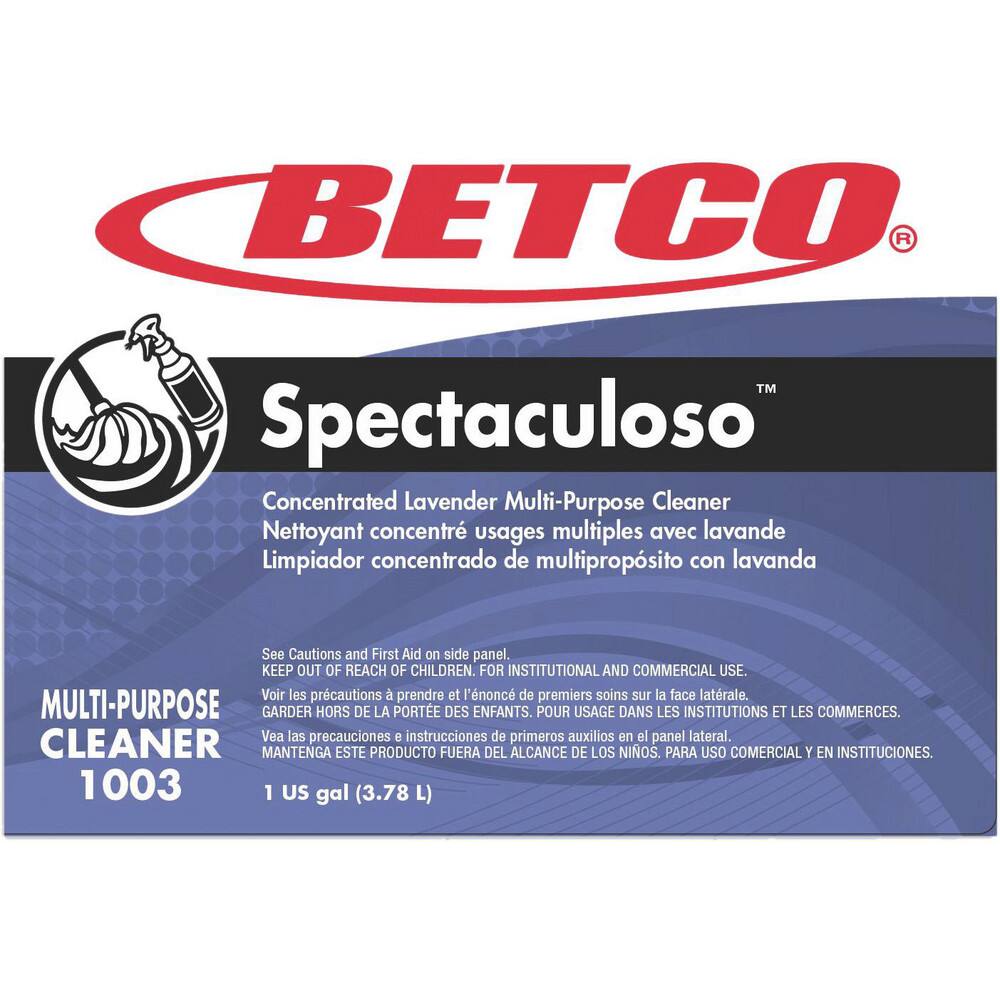 Limpiador Multiusos Betco 1 Galón, Aroma Lavanda - 72529423