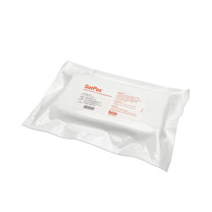 Berkshire Corporation SatPax® Toallitas de Poliéster Blanco 9x9 Pulgadas para Limpieza de Superficies - 75 Hojas Dispensado Simple - Modelo 0620426