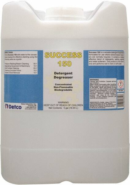 Detco Success 150 Limpiador Desengrasante Concentrado de Butilo, Cubeta 5 Galones - 33701277