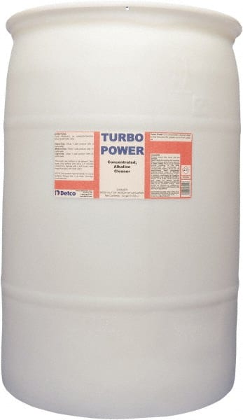Detco Turbo Power Limpiador Alcalino y Desengrasante, Tambor de 30 Galones - Modelo 33701988