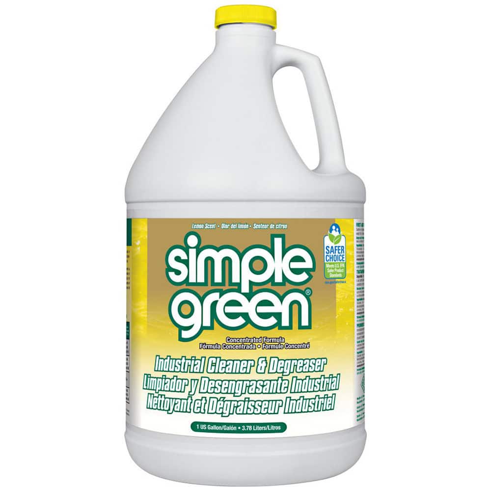 Limpiador y Desengrasante Industrial Simple Green Concentrado con Aroma a Limón, Botella de 1 Galón - 73239071