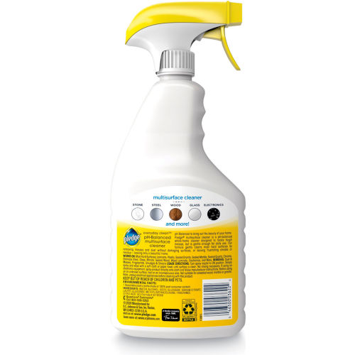 Pledge® Everyday Clean Limpiador Multisuperficies, Fragancia Cítrica, Botella con Gatillo 740 ml, Paquete con 6 Piezas - WBB3092293