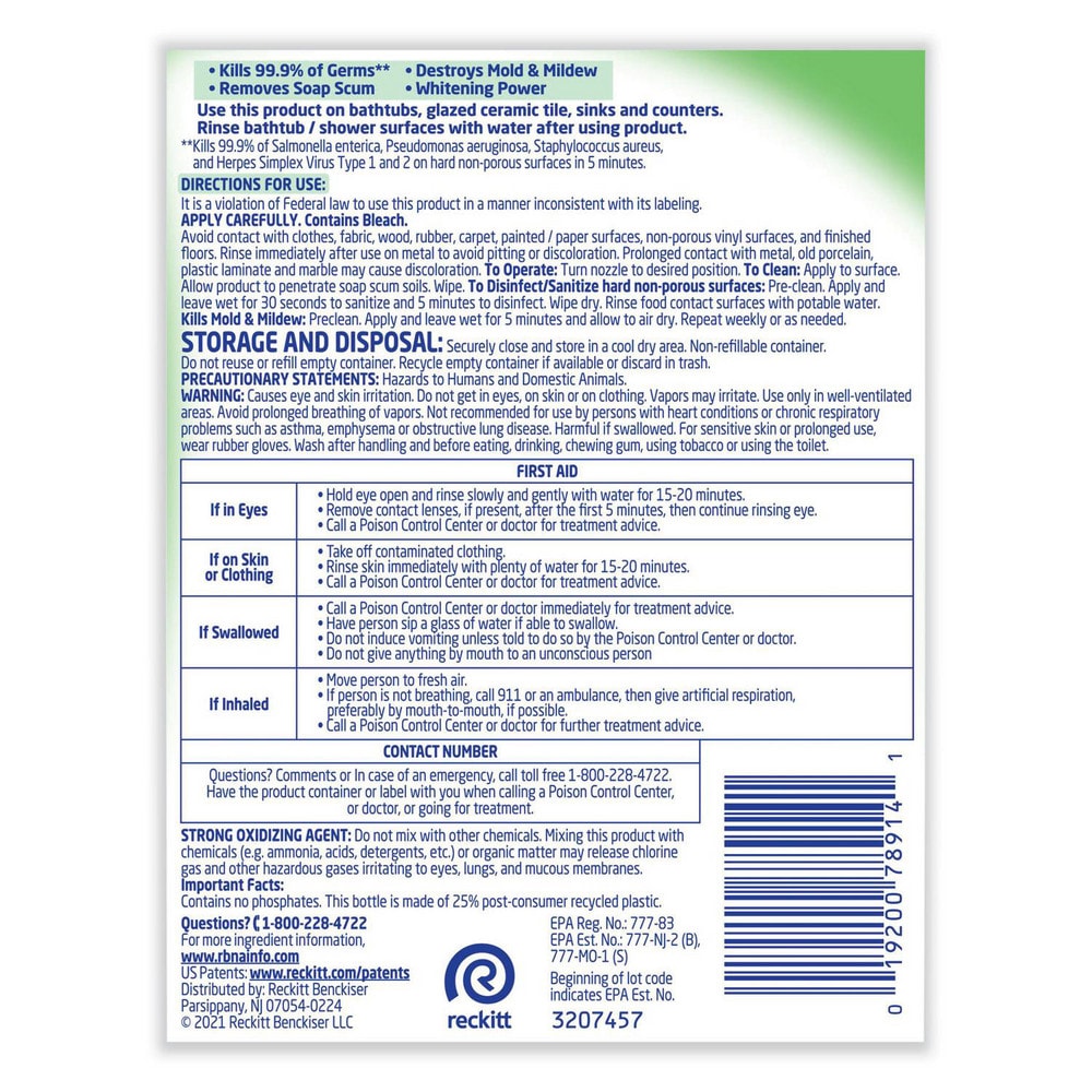 Lysol Limpiador Multiusos en Spray 32 oz Desinfectante - 91482380