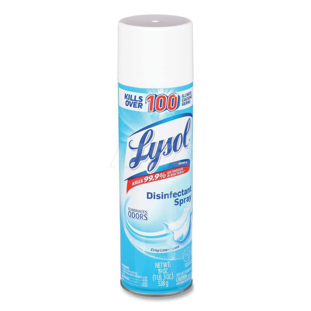 Lysol Limpiador Multiusos en Aerosol de 19 oz: Desinfectante con Aroma a Lino Fresco - Modelo 16216749
