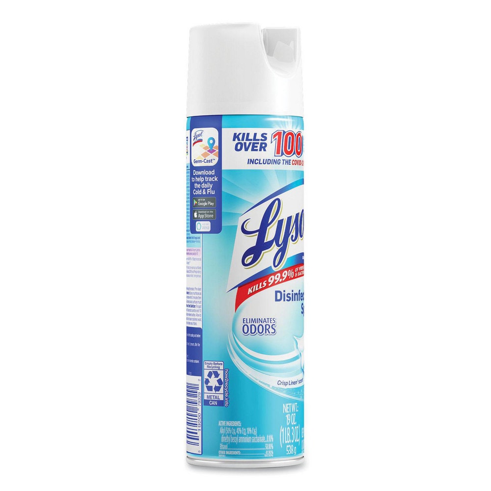 Lysol Limpiador Multiusos en Aerosol de 19 oz: Desinfectante con Aroma a Lino Fresco - Modelo 16216749