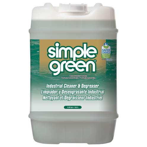 Limpiador Desengrasante Industrial Simple Green - Cubeta 5 Galones, Aroma Sasafrás 02243806