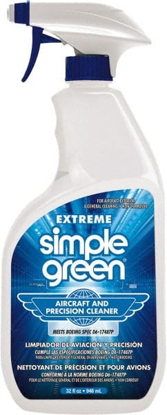 Limpiador Extremo Simple Green para Aeronaves y Precisión 946 ml en Botella con Spray - Modelo 73239030