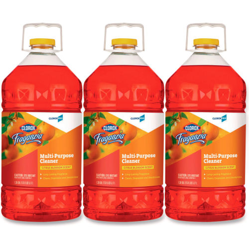 Limpiador Multiusos Concentrado Clorox Fraganzia, Aroma Flor de Cítricos, Botella 175 oz, 3 por Caja - WBB3172928