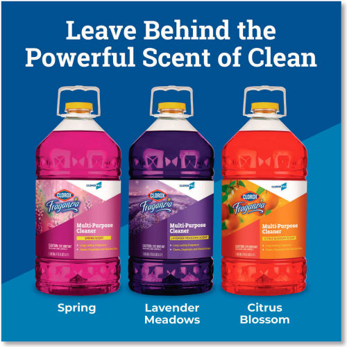 Limpiador Multiusos Concentrado Clorox Fraganzia, Aroma Flor de Cítricos, Botella 175 oz, 3 por Caja - WBB3172928