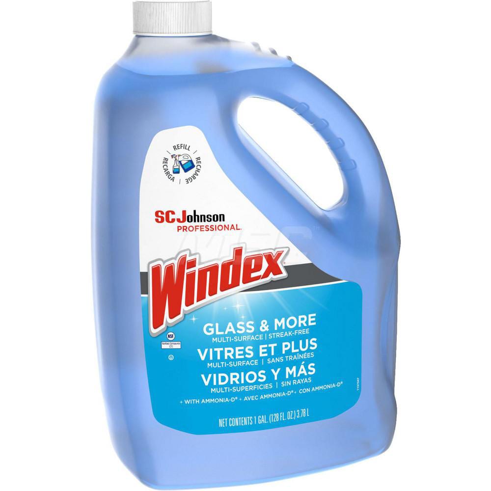 Windex Limpiador Multisuperficies para Vidrio y Más, Recarga Galón 128 oz - Sin Rayas Modelo 89886022