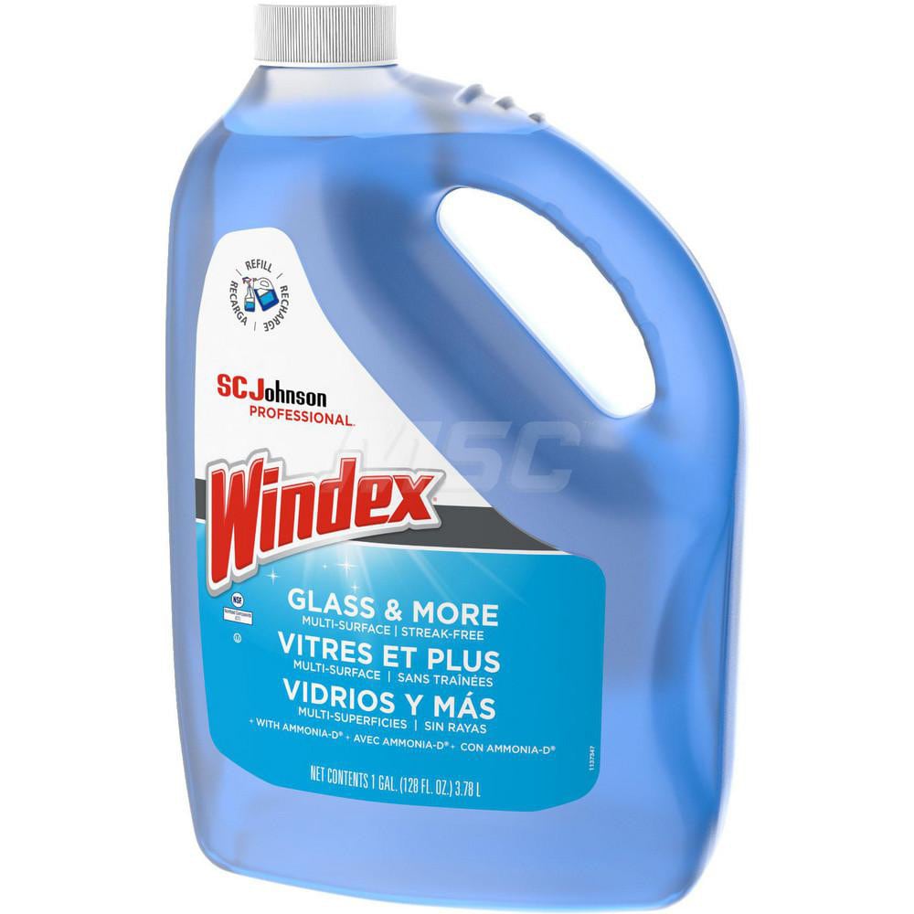 Windex Limpiador Multisuperficies para Vidrio y Más, Recarga Galón 128 oz - Sin Rayas Modelo 89886022