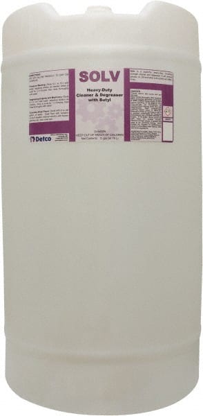 Detco Solv Limpiador y Desengrasante Alcalino y de Butilo, Tambor de 15 Galones - Modelo 33701442