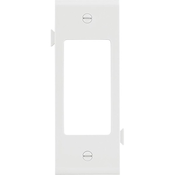 Eaton Wiring Devices STC26 Wallplate, 4-1/2 in L, 2-3/4 in W, 1 -Gang, Polycarbonate, White, High-Gloss - STC26W