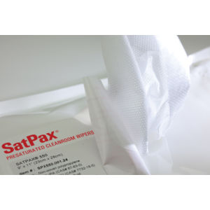 Toallitas SATPAX® Berkshire para Limpieza de Superficies en Salas Limpias 9x11 Pulgadas, Polipropileno Blanco, 50 Piezas - Modelo 0620721