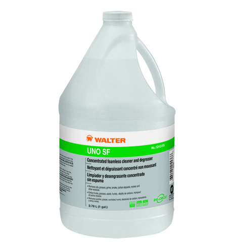 Walter Surface Technologies UNO S F Limpiador Desengrasante Sin Espuma Alta Resistencia 3.78 L - 11613634